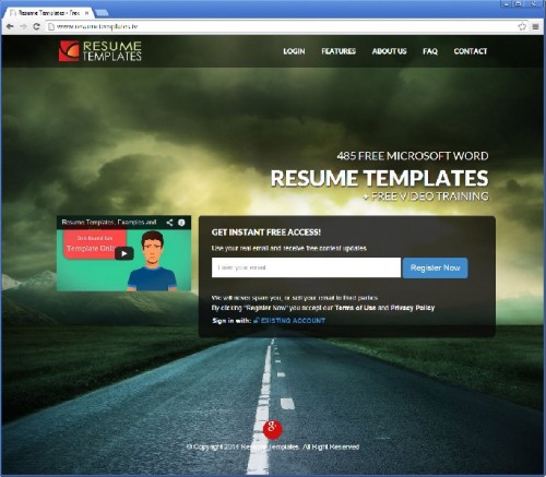 Resume Templates Reveals 485 Free Resumes for Microsoft Word