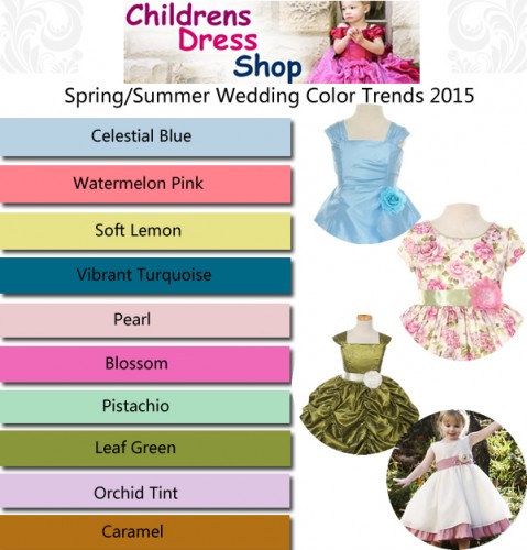 Children’s Dress Shop Publishes The Top Wedding Trends For 2015