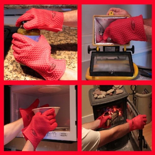 Now Available on Amazon Heat Resistant, Cooking, Baking, Gloves, Pot Holder And Oven Mitt alternative
