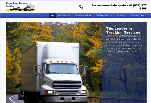 Expediting Services Trucking Announces New Website Describing Expanded Services