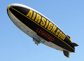 AirSign Aerial Advertising Launches New Eco Blimp Advertising Division For Greener Signage and Greater Flexibility