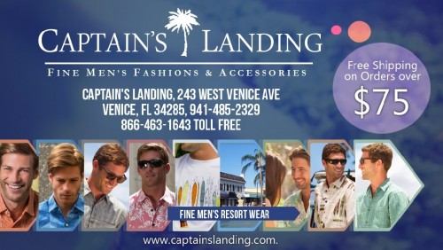 Captain’s Landing Offers the Latest Men’s Resort Wear Items for this Summer