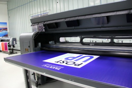 Post-Up Stand Expands Printing Capabilities on Metal and Wood with New Printer