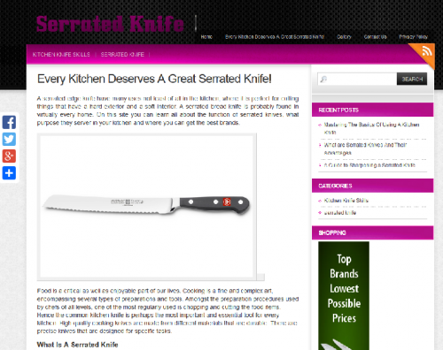 Fast and Easy Guide On Mastering The Serrated Kitchen Knife