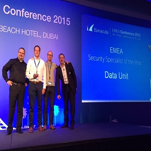 Data Unit Wins ‘EMEA Security Specialist’ At the Barracuda Networks Partner Summit 2015