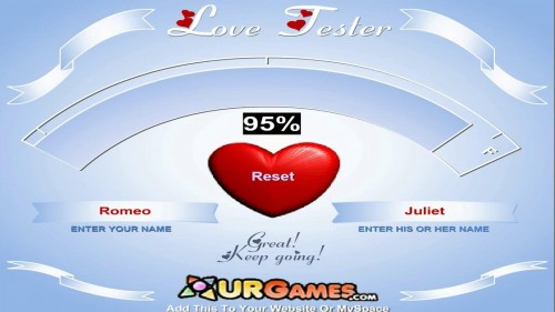 LoveTester.cc Creates Fun New Game To Test Romantic Compatibility of Couples On Facebook