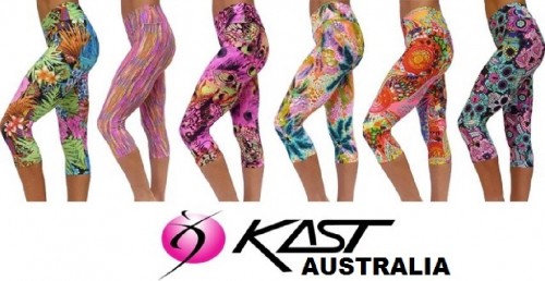 Sexy Brazilian Printed Tights And Yoga Leggings Introduced By Kast Australia Fitness Wear