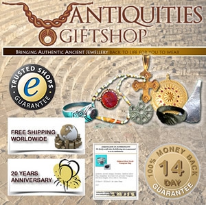 Antiquities Giftshop Holding Pre-Christmas Sale On Purchases Of Gold Jewelry