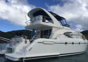 St Thomas Boat Rental Company Adds 46’ Luxury Power Catamaran To Rental Fleet