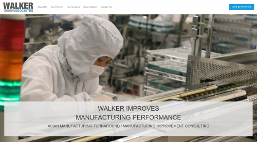 Walker Associates and EDS International Combine to form Pan-Asian Manufacturing Improvement Consultancy