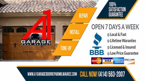 A1 Garage Door Repair Milwaukee WI Celebrates Eighteen Years Of Service