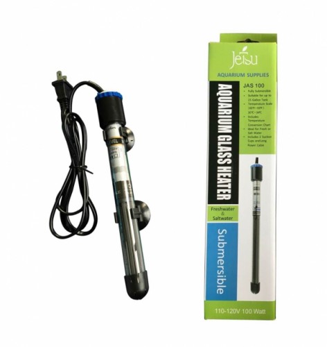 One year guarantee to celebrate NEW Jetsu JAS100 Aquarium Heaters