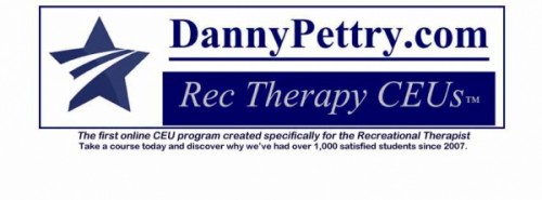 Rec Therapists Can Enjoy Knowing DannyPettry.com is Pre-approved for CE Credit