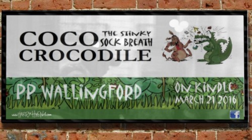 Harry Hyena stars in a new colorful kindle kid’s ebook launched on 21 Mar 2016