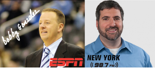 Savant coach, Bobby Gonzalez, guest appears on ESPN NY  radio 98.7 for March Madness commentary.