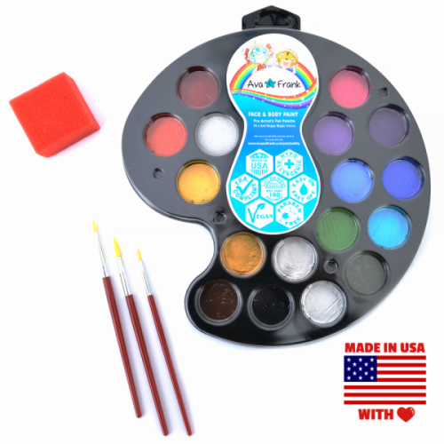 Children’s Vegan Face Paint Company Launches Best New Body Paint Palette