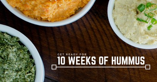 Palouse Brand Launches Ten Weeks Of Hummus Recipes