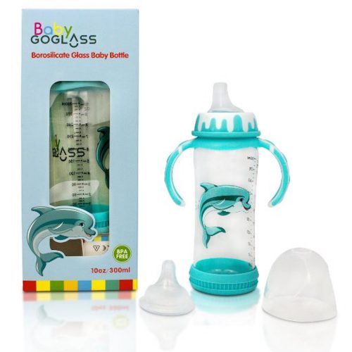GoGlass Reintroduces Newly Designed 10oz Borsilicate Glass Baby Bottles