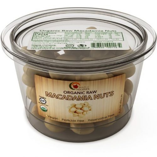 Maple Holistics Introduces New Organic Macadamia Nuts to Line of Health Foods