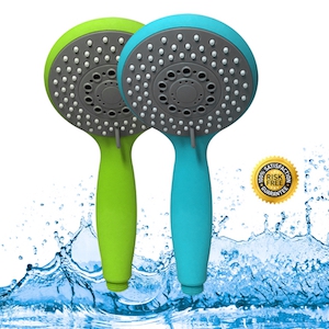 Rubba Dub Colored Handheld Shower Head Named As Best New Release on Amazon.com