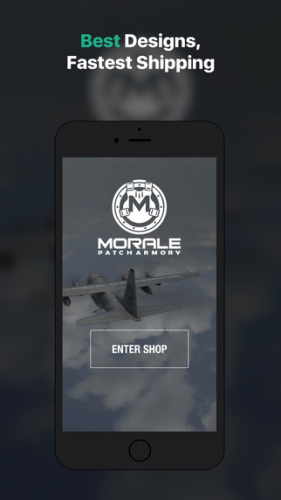 Morale Patch Armory Announces Launch of iOS App