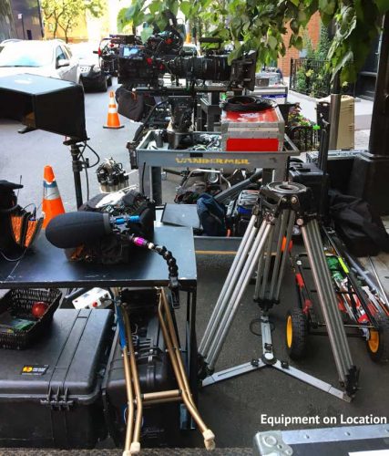 American Movie Company On The Set Of An NBC/Freeform Pilot