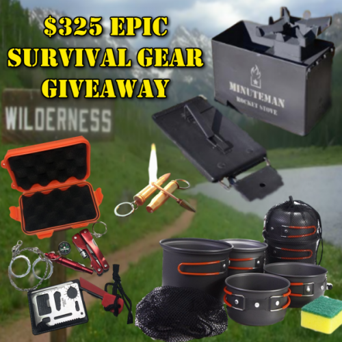 Gear Giveaway Contest Promotes New Blog For Survival Skills & Prepper Strategies