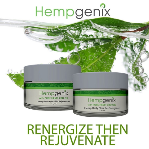 Hemp Genix Launches CBD Anti-Aging Cream with Apple Stem Cells