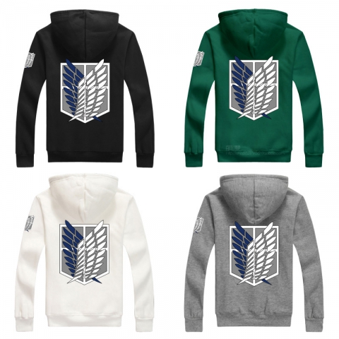 Attack On Titan Shingeki No Kyojin Unisex Cosplay Costume Hoodie Launched