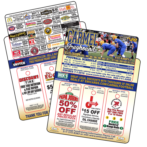 Fundraising Discount Cards Help Teams & Groups Earn over $70,000 Annually