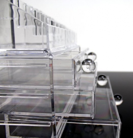 Acrylic Organizer By Cosmopolitan Collection Is Great For Men Too