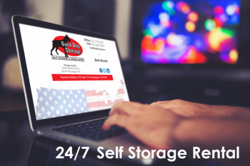 24 Hour Self Storage Launched Online Rental Pay 49445 49442 Muskegon