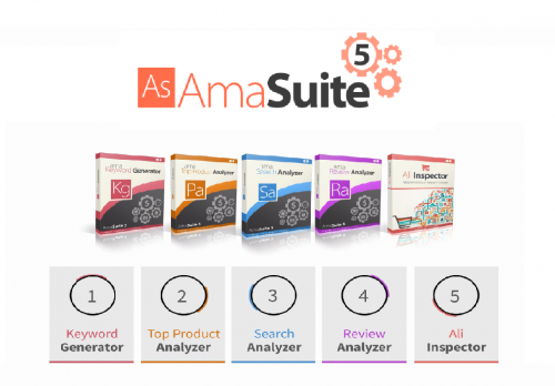 AmaSuite 5: Uncovering The Products & Keywords For Marketers On Amazon With Five Re-Invented Softwares