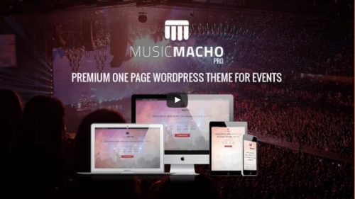 MusicMacho Pro: Create Any Type Of Events Websites And Impress Honored Guests