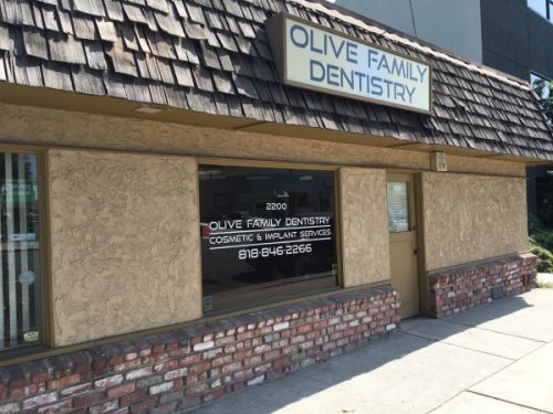 New Website for Olive Family Dentistry in Burbank, CA