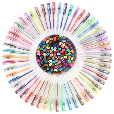 Gel Pens By Teddy Shake Are Acid-Free Archival Quality And Safe For Scrapbooks
