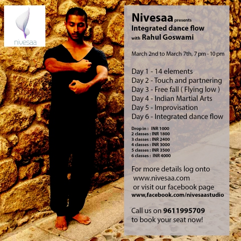 Nivesaa To Launch Integrated Dance Flow Workshop In Bangalore With Its Inventor