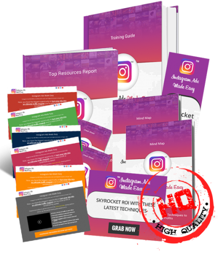 Instagram Ads Easy Made: Brand New HQ Training Course In Hot Niche With Full PLR Rights