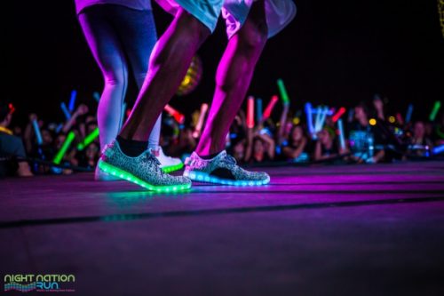 LED shoes will be the biggest trend at this year’s Music Festivals