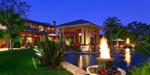 Rancho Santa Fe Outdoor Lighting San Diego LED Home & Garden Lights