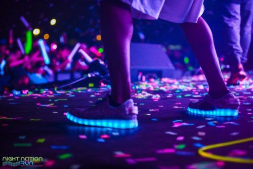 The LED shoes from NeonSneaker.com are trending for Coachella this year