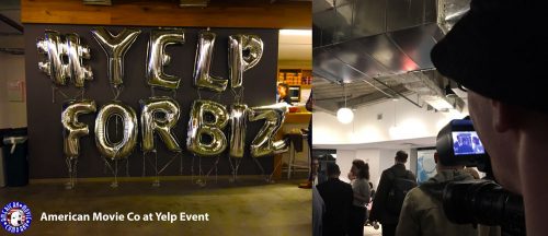 American Movie Company Provides Video Production Services at Yelp Event