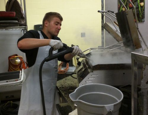 New Standard of Commercial Kitchen Cleaning is Steam