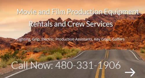 New Full Service Movie Production Support Available – Lighting, Cameras and Grip Equipment