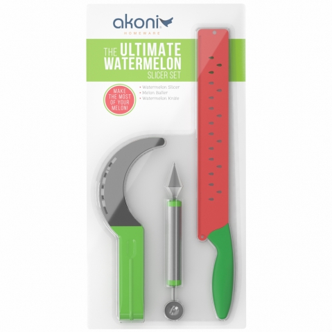 Akoni Homeware Announces Launch Of Brand New Watermelon Slicer Set