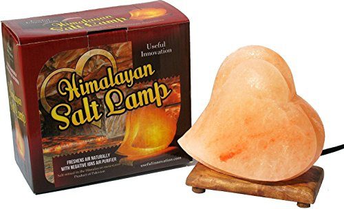 A Heart Shaped Himalayan Salt Lamp Released by Useful Innovation