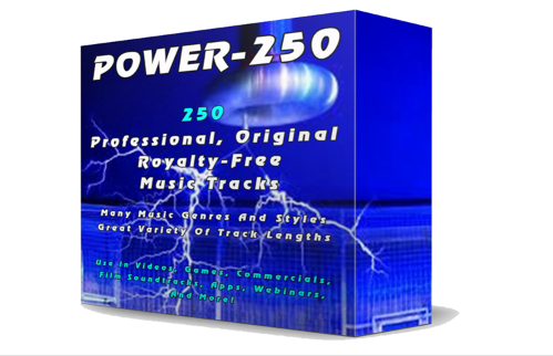 Power-250 Offers Users Specialized Music Tracks For Their Ads, Videos, And Other Projects