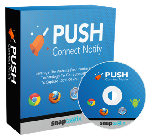 Push Connect Notify Allows Users to Capture Push Subscribers By Pasting One Line Of Code On Their Website