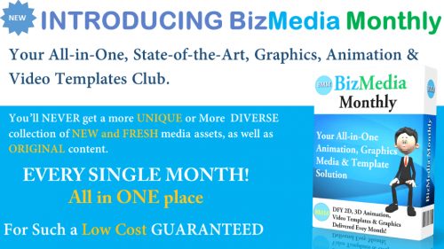 BizMedia Monthly – Where Users Get Original Content And Multimedia Assets For A Reasonable Cost Without Burdensome Copyright Restrictions