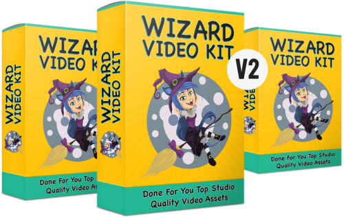 Wizard Video Kit V2 – A Huge Collection Of Video Templates That Help Users Boost Their Conversions